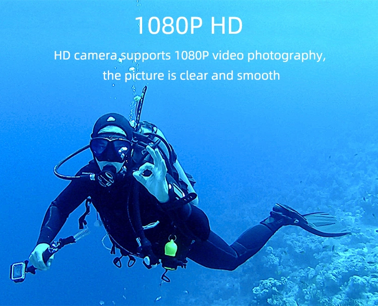 P7 1080P Action Sports WiFi Body Waterproof Diving Camera