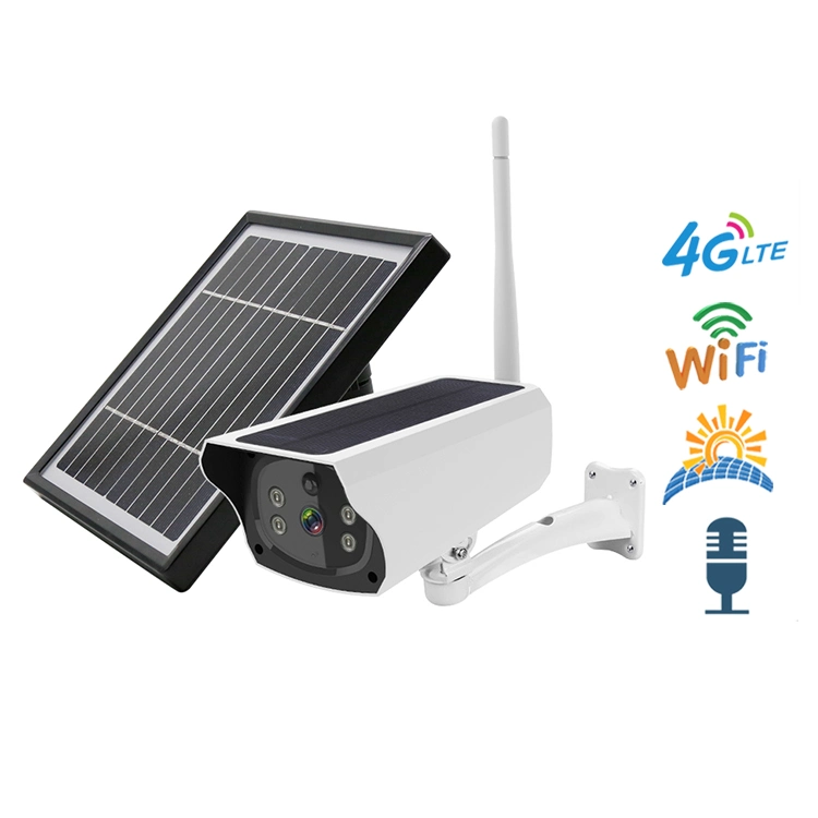 2MP/1080P Solar Powered WiFi 4G IP Camera Outdoor CCTV Security Camera