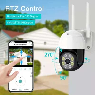 HD 1080P CCTV Wireless Security Camera Housing Monitor PTZ Outdoor WiFi Dome Hidden Spy Camera Surveillance