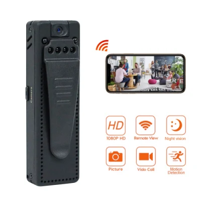A12z Mini Body Camera with Audio Rotatable Lens 1080P FHD Video Recorder