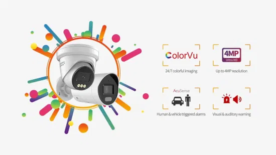 All of Hikvision CCTV Cameras 2MP Colorvu Fixed Mini Bullet Dome Security Network Video Spy Camera